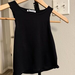 Reformation Sid top black